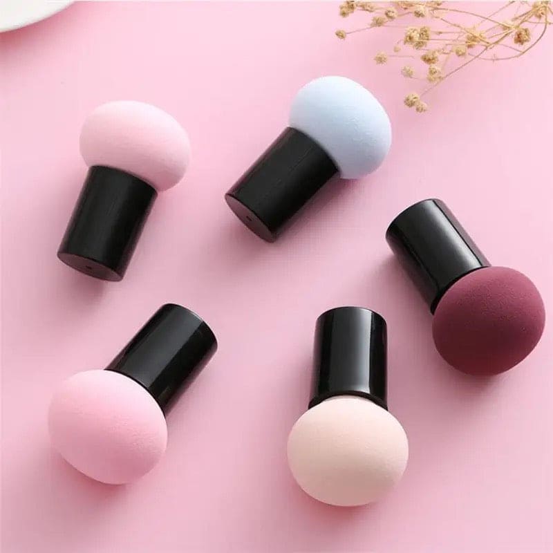 Mushroom Shape Makeup Blender, Cosmetic Foundation Puff, Makeup Powder Puff, Multifunction Dry & Wet Beauty Makeup Tool, Cosmetic Puff for Liquids Foundation, Facial Foundation Makeup Sponge Mushroom Shape Makeup Blender, Cosmetic Foundation Puff, Makeup Powder Puff, Multifunction Dry & Wet Beauty Makeup Tool, Cosmetic Puff for Liquids Foundation, Facial Foundation Makeup Sponge